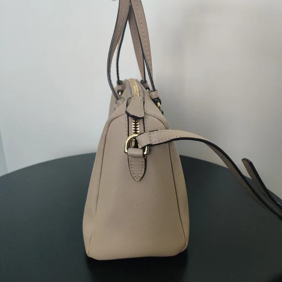 *Coach Peyton Bennett Mini Tan Leather Satchel - Picture 5 of 14